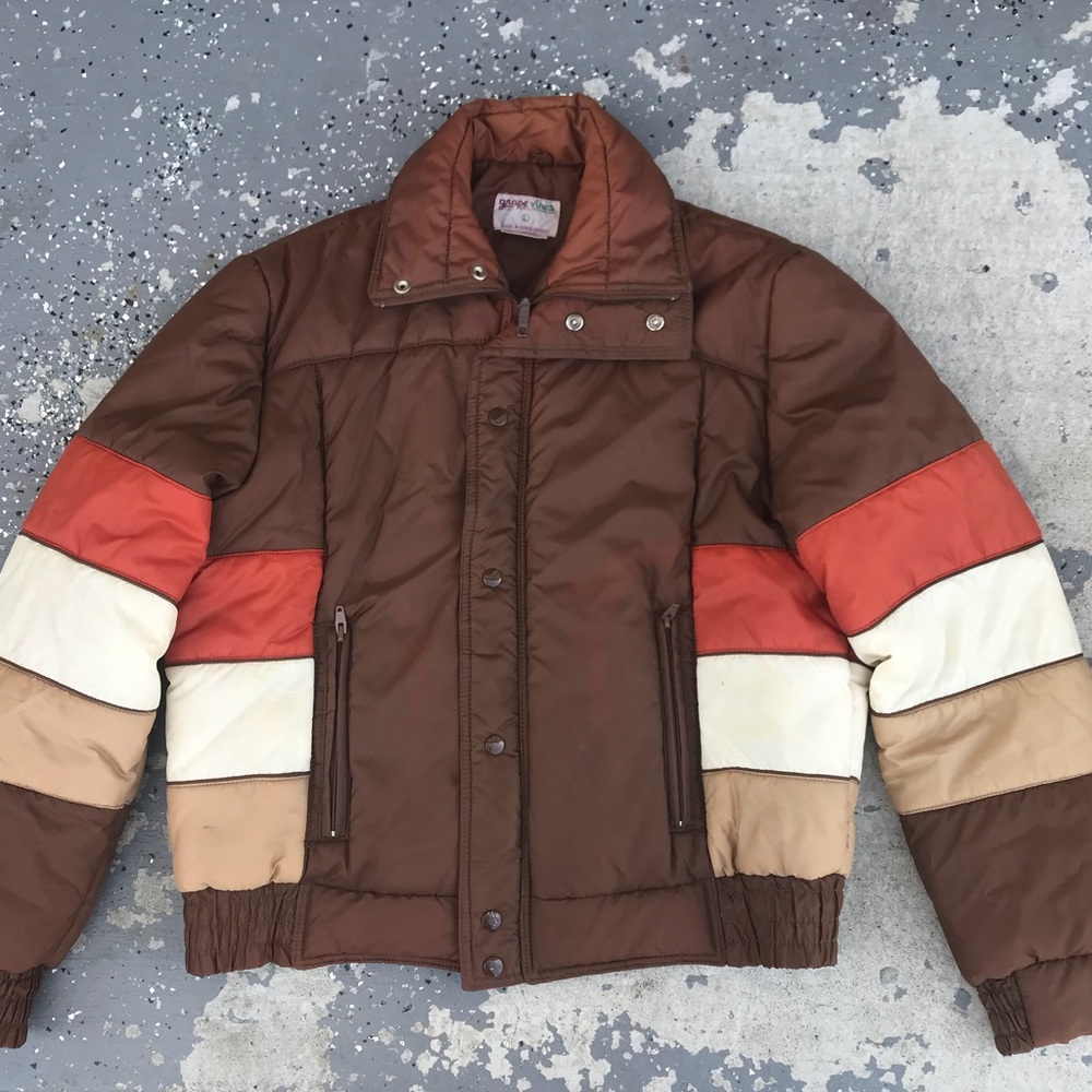1970s Vintage Puffy Coat